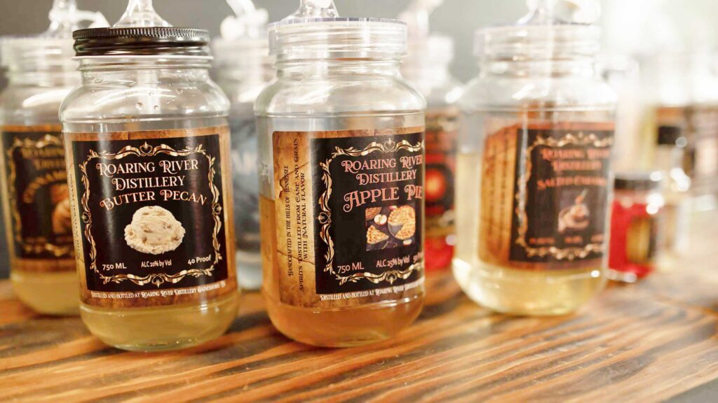 Roaring River Distillery products